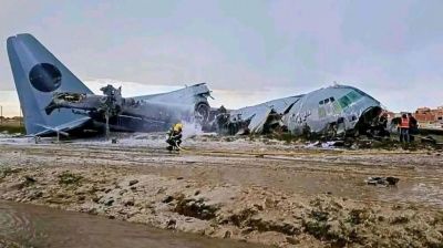 লা পাজের কাছে সামরিক কার্গো বিমান বিধ্বস্ত, নিহত অন্তত ১৫