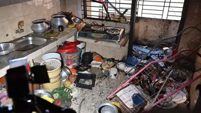 দাউদকান্দিতে গ্যাস সিলিন্ডার বিস্ফোরণে শিশুসহ একই পরিবারের চারজন দগ্ধ