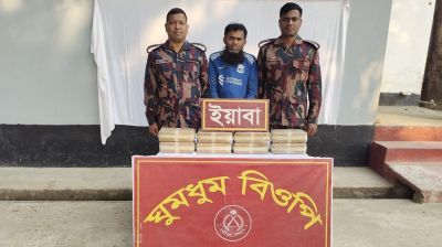 সীমান্তে পৃথক অভিযানে তিন লাখের বেশী ইয়াবাসহ রোহিঙ্গা আটক