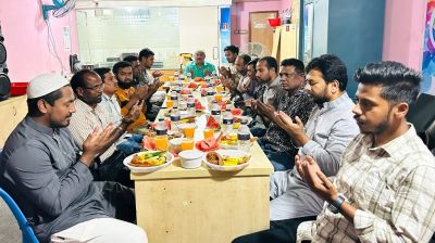 আত্মশুদ্ধি, সহমর্মিতা ও ভ্রাতৃত্ববোধকে দৃঢ় করতে সোনারগাঁও রিপোর্টার্স ক্লাবের ইফতার মাহফিল