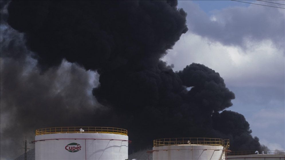 কুয়েত বিমানবন্দরের জ্বালানি ট্যাংকে ড্রোন হামলা