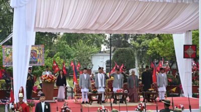 নেপালের প্রধানমন্ত্রী হিসেবে শপথ নিলেন বালেন্দ্র শাহ