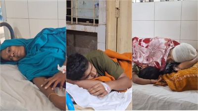 কটিয়াদীতে জমির বিরোধে নারীসহ একই পরিবারের ৩ জনকে কুপিয়ে জখম