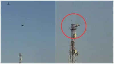 কুয়েতে ইরানি হামলায় বিধ্বস্ত মার্কিন এফ-১৫ যুদ্ধবিমান