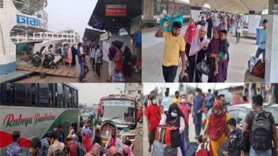 ঈদের ছুটি শেষে কর্মব্যস্ততায় ফিরছে দেশ