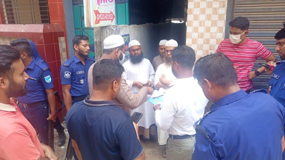 নরসিংদীতে অবৈধ গ্যাস সংযোগের বিরুদ্ধে অভিযান, জরিমানা