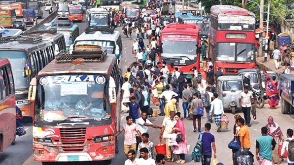 বাসের বর্ধিত ভাড়া আজ থেকে কার্যকর