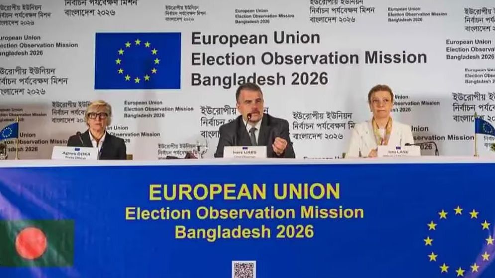 এয়োদশ সংসদ নির্বাচনে ‘ইঞ্জিনিয়ারিং’-এর অভিযোগ পায়নি ইইউ