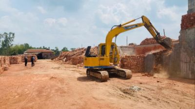 কুড়িগ্রামে অবৈধ ইটভাটার বিরুদ্ধে কঠোর অভিযান, জরিমানা ১৬ লাখ