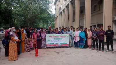 ‎রাবিতে গ্রীন ভয়েসের ফায়ার সেফটি ও ফার্স্ট এইড প্রশিক্ষণ অনুষ্ঠিত