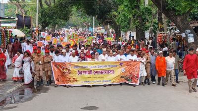 রঙে-ঐতিহ্যে বর্ণিল কুড়িগ্রাম, আনন্দ-উচ্ছ্বাসে বর্ষবরণ