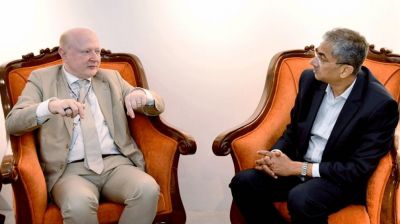 জার্মান রাষ্ট্রদূতের সঙ্গে পানিসম্পদমন্ত্রীর সৌজন্য সাক্ষাৎ