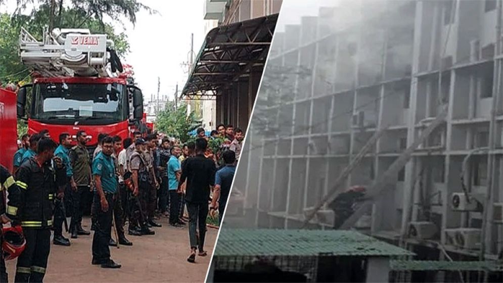 খুমেক হাসপাতালে আগুন, স্থানান্তরের সময় আইসিইউ রোগীর মৃত্যু