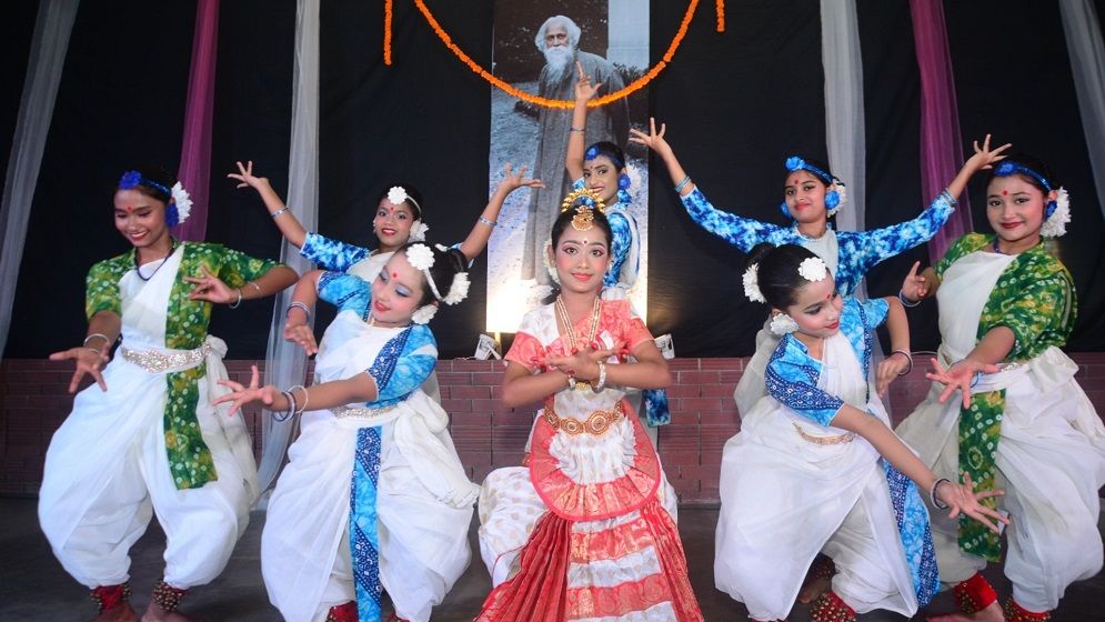রবীন্দ্রজয়ন্তীতে বগুড়ায় ‘জন্মের প্রথম শুভক্ষণ’