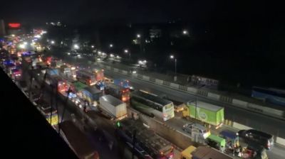 ঢাকা-টাঙ্গাইল মহাসড়কে ৪০ কিলোমিটার যানজট