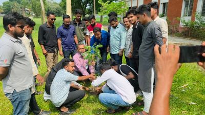 কুড়িগ্রামে শিক্ষা প্রতিষ্ঠানে ছাত্রদলের বৃক্ষ রোপণ