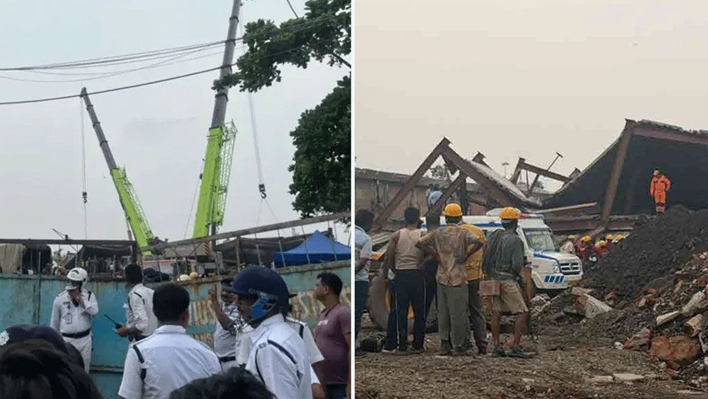 কলকাতার গুদাম ধসে নিহত ১০