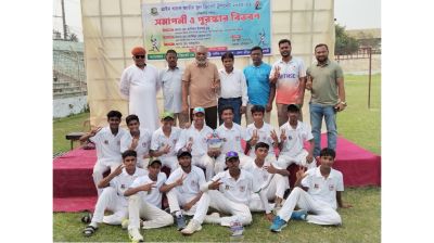 ক্রিকেটে রাজশাহী বিভাগে চ্যাম্পিয়ন বগুড়া বীট মডেল স্কুল অ্যান্ড কলেজ