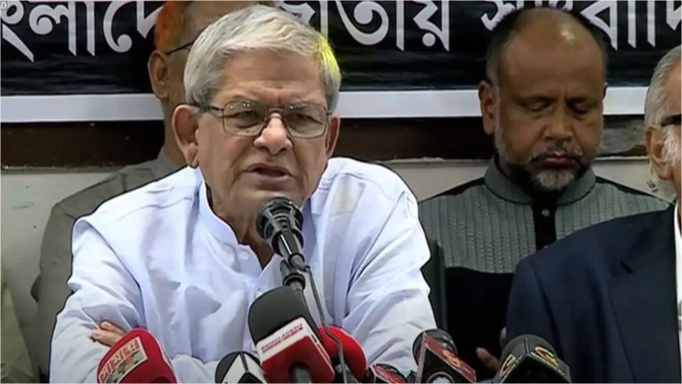 জুলাই সনদ নিয়ে বিরোধী দল জনগণকে বিভ্রান্ত করছে : ফখরুল