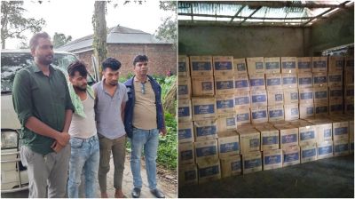 মুন্সিগঞ্জে ডাকাতি হওয়া ৬৪৩ কার্টুন সয়াবিন তেল শেরপুরে উদ্ধার, আটক ২