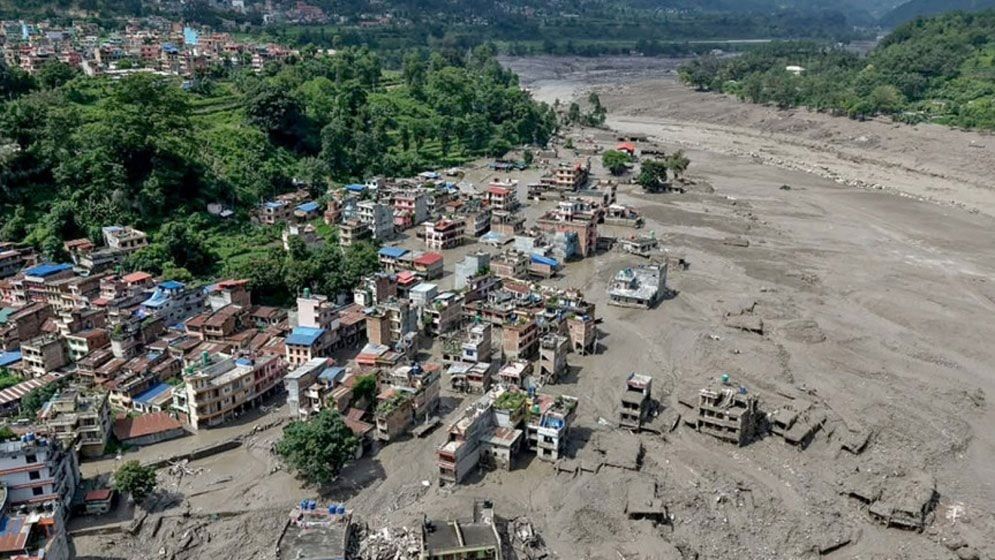 নেপালে বন্যায় নিহত বেড়ে ১৬২, নিখোঁজ প্রায় ৪০০