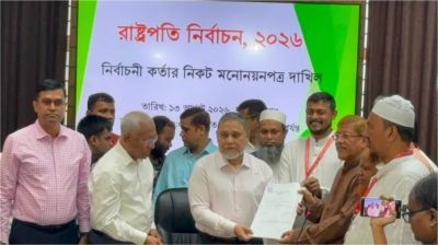 কর্নেল অলির পক্ষে মনোনয়নপত্র জমা