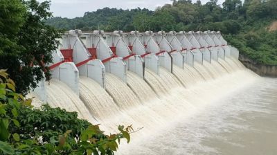 খুলে দেয়া হয়েছে কাপ্তাই বাঁধের ১৬ জলকপাট