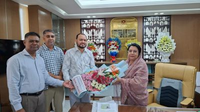নতুন খাদ্যমন্ত্রী আফরোজা খানম রিতাকে ব্যবসায়ী সংগঠনের শুভেচ্ছা