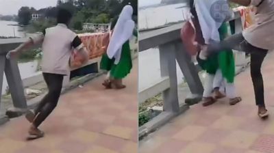 সোনারগাঁয়ে স্কুলছাত্রীকে লাথির ভিডিও ভাইরাল, অভিযুক্তের বদলে টিসি ভুক্তভোগীকেই