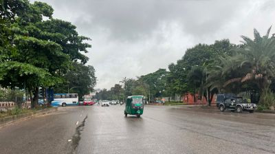 রাজধানীতে আজ দিনভর বৃষ্টি হতে পারে