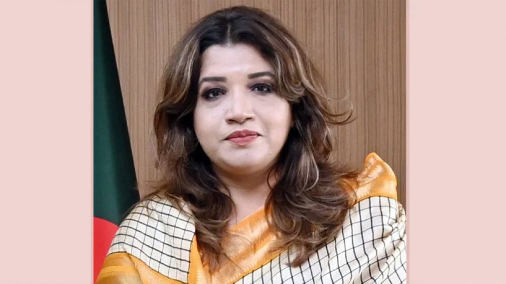 সম্পর্ক উন্নয়নে চারদিনের সফরে সিঙ্গাপুর যাচ্ছেন শামা ওবায়েদ