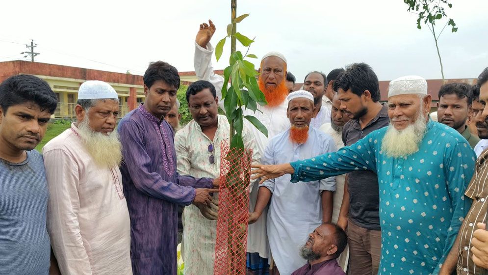 কলমাকান্দায় ৫০০ গাছের চারা রোপণ, আরও ৩ হাজার রোপণের উদ্যোগ