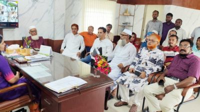 মনোহরগঞ্জে নবাগত ইউএনওর সঙ্গে উপজেলা বিএনপির সৌজন্য সাক্ষাৎ