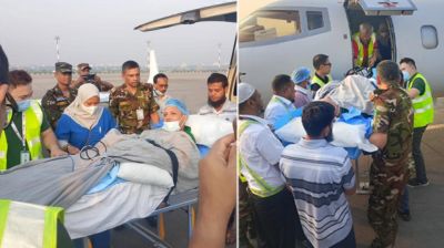 সিঙ্গাপুর নেয়া হলো হাটহাজারীতে প্রশিক্ষণে আহত সেনা কর্মকর্তাকে