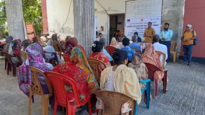 কলমাকান্দায় দুর্যোগকালীন স্বাস্থ্য ও সামাজিক সচেতনতা নিয়ে উঠান বৈঠক