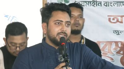 সরকারও আশির দশকে ফিরে যেতে চাইছে : নাহিদ ইসলাম