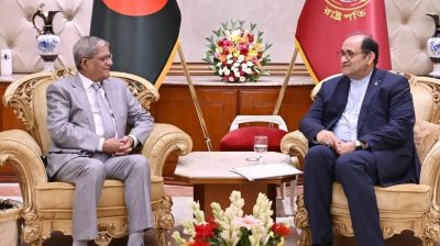 রাষ্ট্রপতির সঙ্গে ইরান রাষ্ট্রদূতের সৌজন্য সাক্ষাৎ