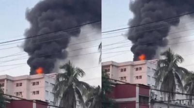ময়মনসিংহ মেডিকেল কলেজ হাসপাতালে আগুন