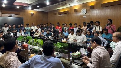 রাবিতে এক শিক্ষার্থীকে শিবির সংশ্লিষ্টতার সন্দেহে রাতভর হেনস্তার অভিযোগ ছাত্রদলের বিরুদ্ধে