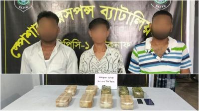 টেকনাফে সাবেক নারী কাউন্সিলরের বাড়ি থেকে ৯০ হাজার ইয়াবাসহ আটক ৩
