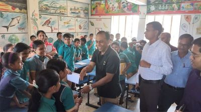 কলমাকান্দা মডেল সরকারি প্রাথমিক বিদ্যালয় পরিদর্শনে ডেপুটি স্পিকার, দিলেন উন্নয়নের আশ্বাস