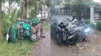 হাটহাজারীতে প্রাইভেটকার ও সিএনজি সংর্ঘষে নিহত এক, আহত ৮