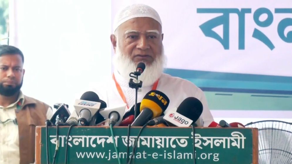 যে সরকার জনগণকে শান্তি দিতে পারে না, তাদের দরকার নাই: জামায়াত আমির