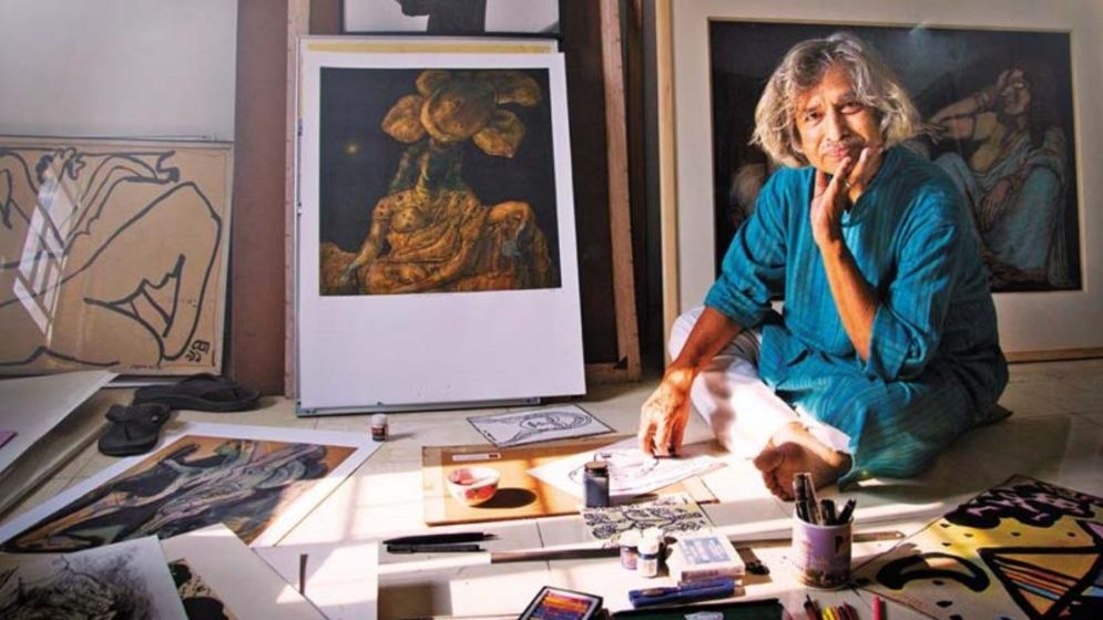 বিশিষ্ট চিত্রশিল্পী যোগেন চৌধুরী মারা গেছেন