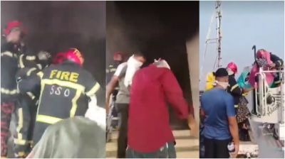 গাজীপুরে পোশাক কারখানায় আগুন, নিয়ন্ত্রণে ফায়ার সার্ভিসের ৭ ইউনিট