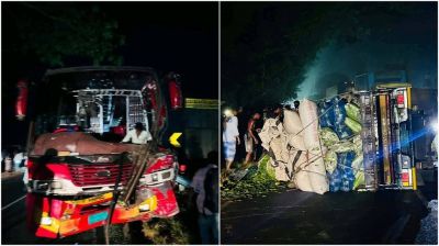 চকরিয়ায় বাস-পিকআপ মুখোমুখি সংঘর্ষে নিহত ২